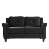 Button Tufted 3 Piece Chair Loveseat Sofa Set | Home Elegance USA