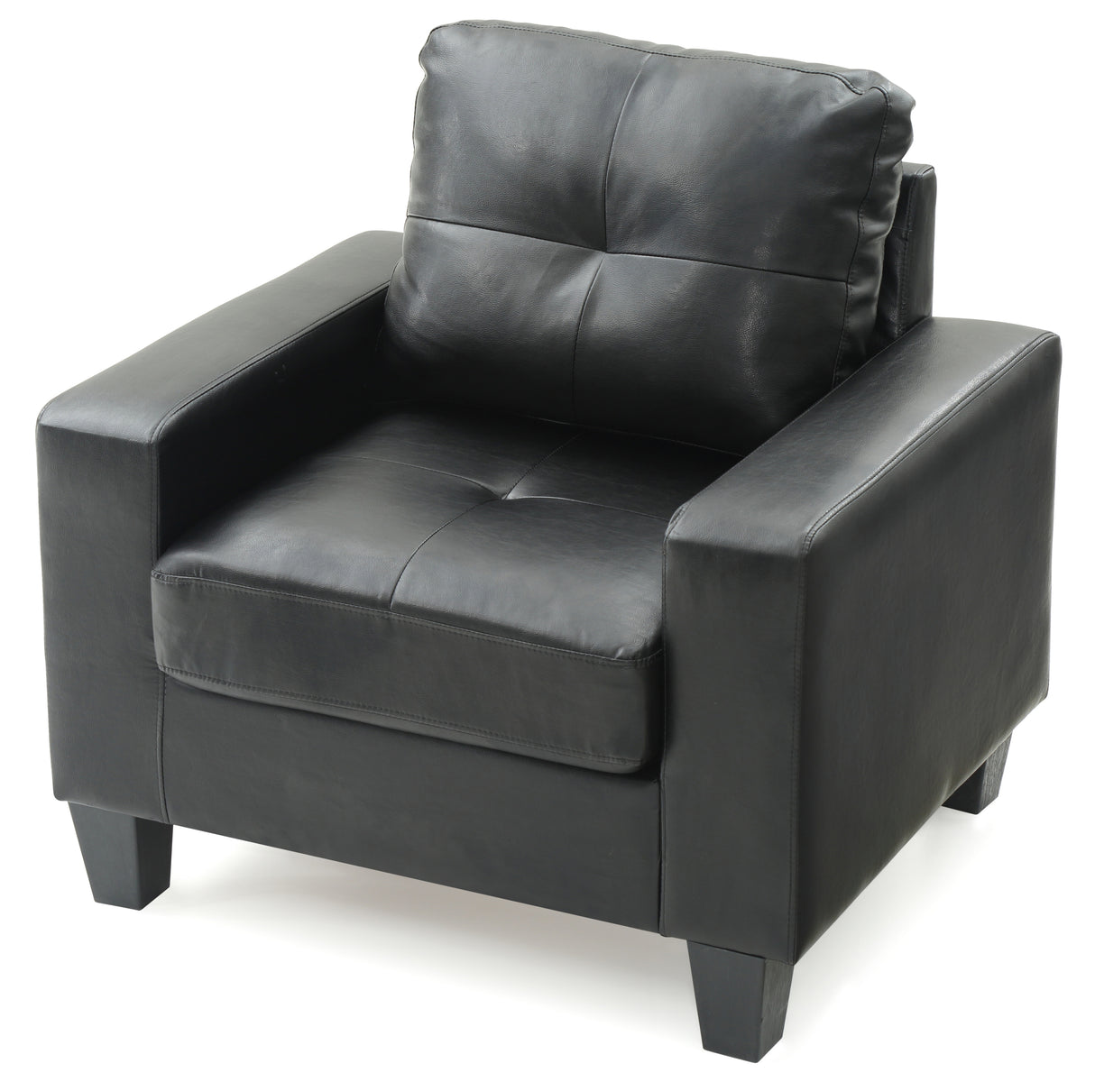 Glory Furniture Newbury G463A-C Newbury Club Chair , BLACK - Home Elegance USA