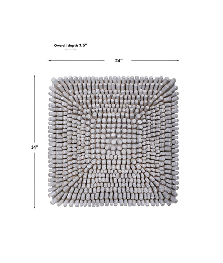 Uttermost Portside Wood Wall Panel - Home Elegance USA