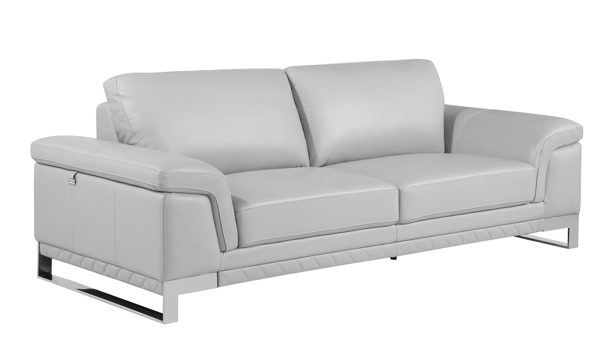 Top Grain Italian Leather Sofa Home Elegance USA