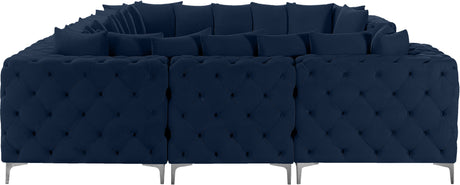 Tremblay - Modular Sectional 8 Piece - Navy - Fabric - Home Elegance USA