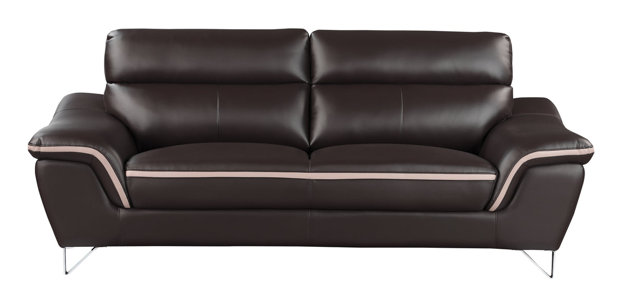 Genuine Leather Sofa - Home Elegance USA