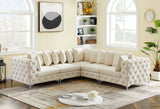 Tremblay - Modular Sectional 5 Piece - Cream - Home Elegance USA