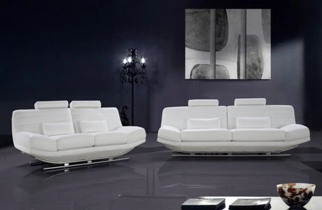 Vig Furniture - Divani Casa Viper - Modern Leather Sofa Set - Vg2T0670-1