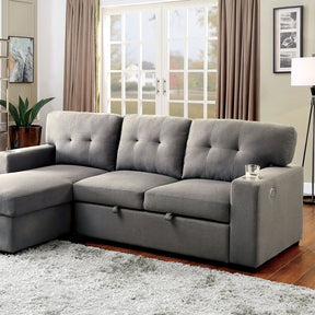 Sammy - Sectional - Light Gray