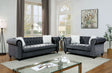 Giacomo - Sofa & Loveseat - Gray