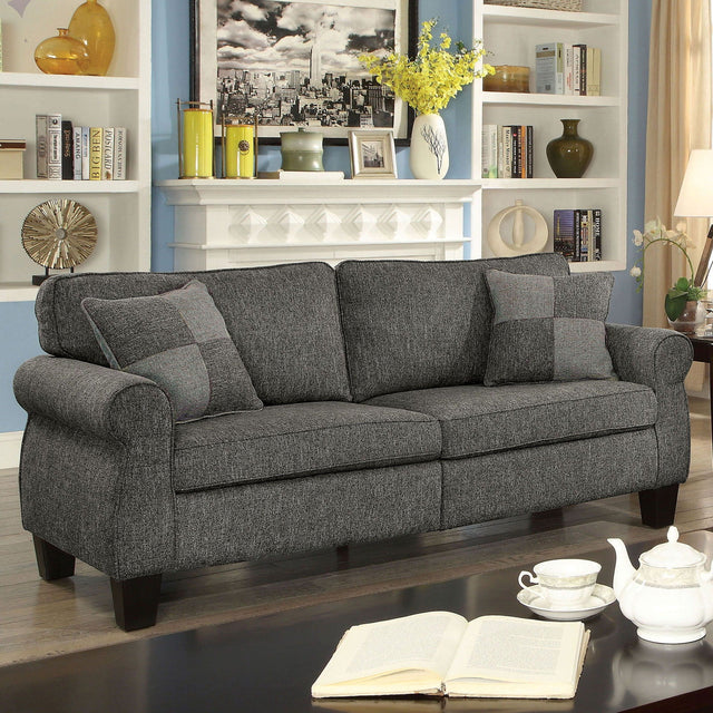 Rhian - Sofa - Dark Gray - Home Elegance USA