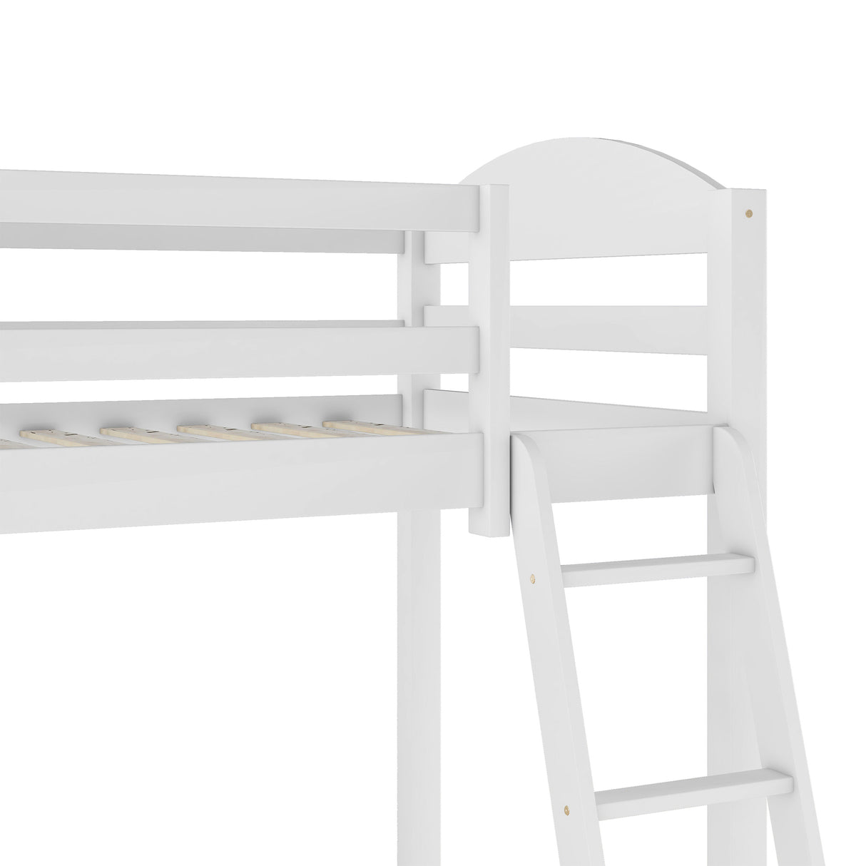 Twin L-Shaped Bunk Bed and Loft Bed - White(OLD SKU :LP000023AAK) - Home Elegance USA