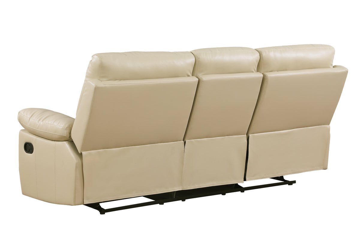 Global United Leather-Air Recliining  Sofa - Home Elegance USA