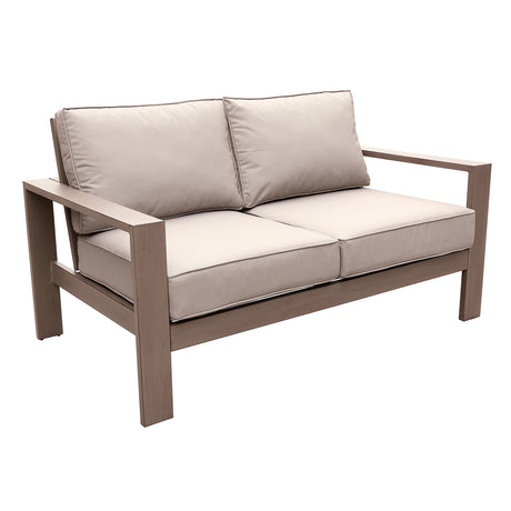 6 Piece Sofa Seating Group with Cushions, Wood Grained - B010S00113 - image - 6