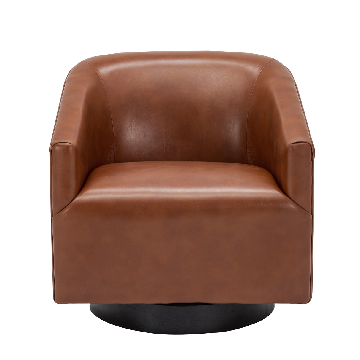 Garland Caramel Wood Base Swivel Chair - Home Elegance USA