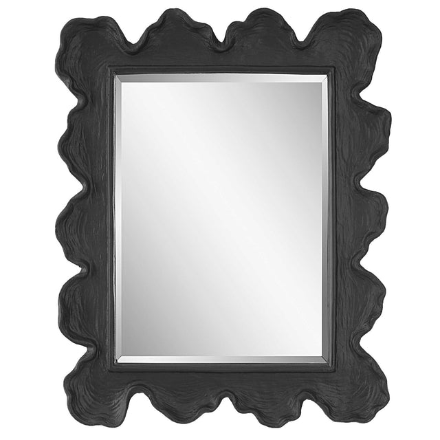 Uttermost Sea Coral Black Mirror - Home Elegance USA