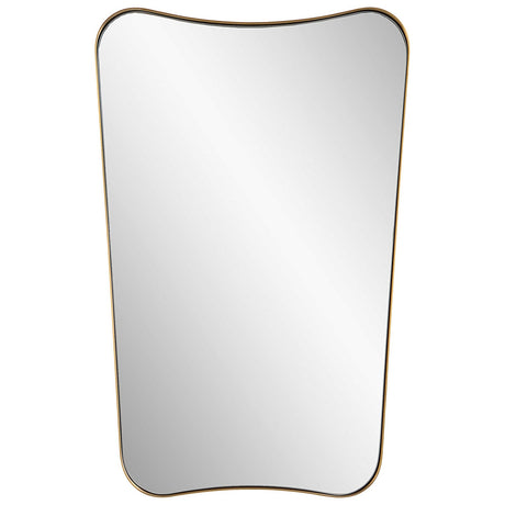 Uttermost Belvoir Brass Mirror - Home Elegance USA