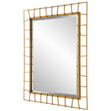 Uttermost Townsend Antiqued Gold Mirror - Home Elegance USA