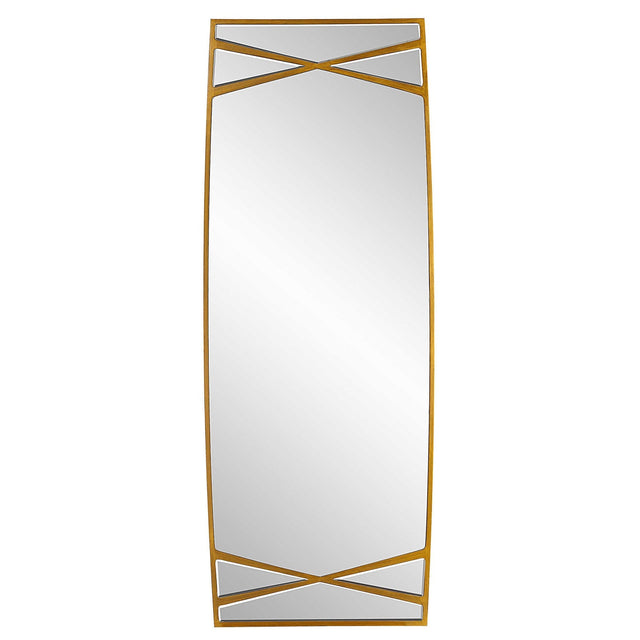 Uttermost Gentry Oversized Gold Mirror - Home Elegance USA