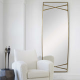 Uttermost Gentry Oversized Gold Mirror - Home Elegance USA