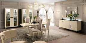 Ambra 10 Piece Dining Room Set W-1Ext - Ambratable-10Set | ESF