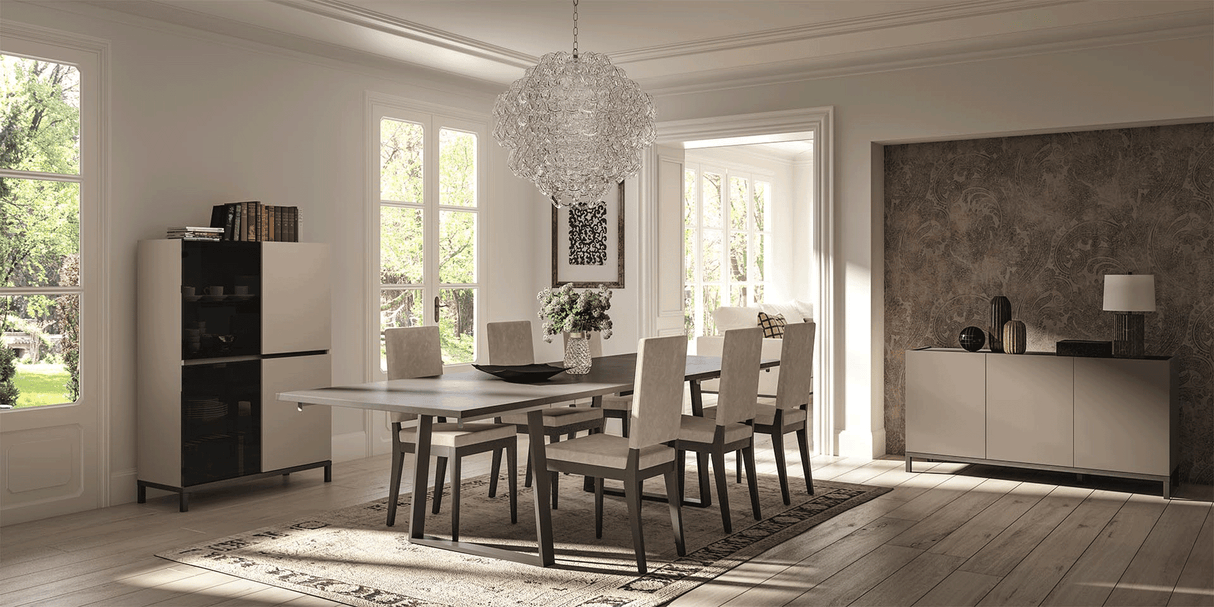 Esf Furniture - Kali Dining Table 7 Piece Dining Room Set - Kalitable-7Set