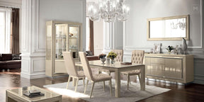 La Star Day Composition 3 Dining Table 6 Piece Dining Room Set - Lastardiningtable-6Set | ESF
