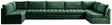 Jacob - Modular Sectional 7 Piece - Green