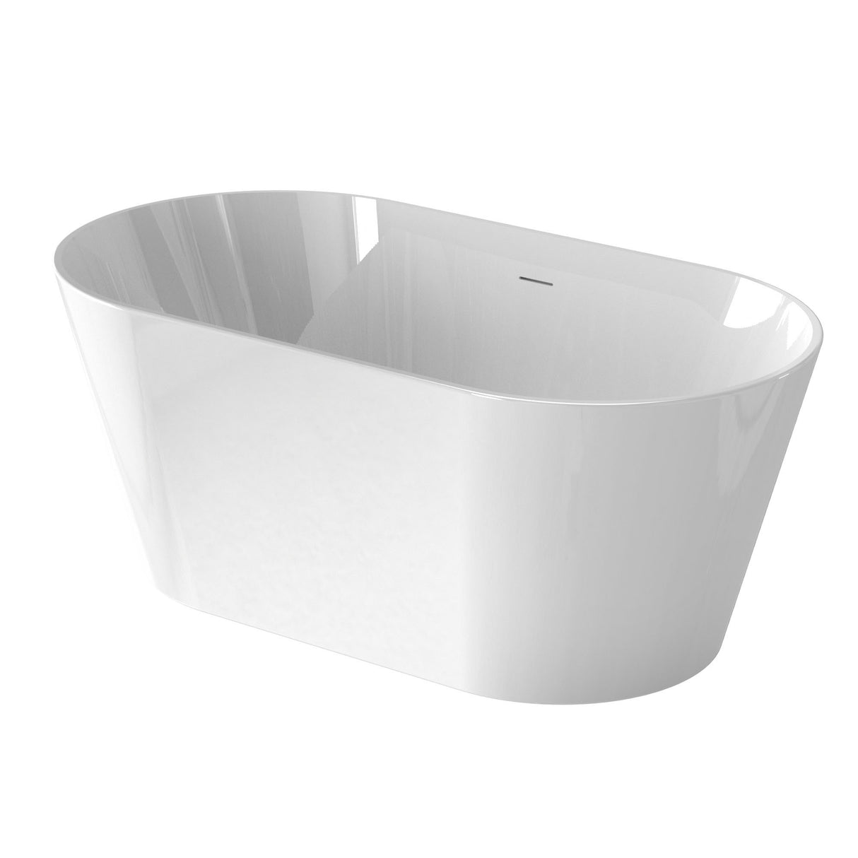 Acrylic Freestanding Soaking Bathtub-54‘’-white
