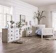 Rockwall - 5 Piece Queen Bedroom Set With Night Stand - Weathered White