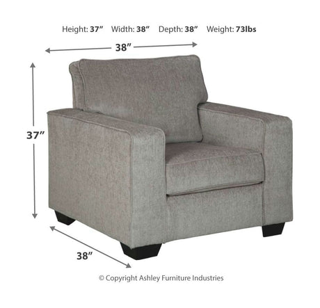 Altari - Sofa, Loveseat, Chair, Ottoman | Ashley - 87214/38/35/20/14 - Home Elegance USA - 9