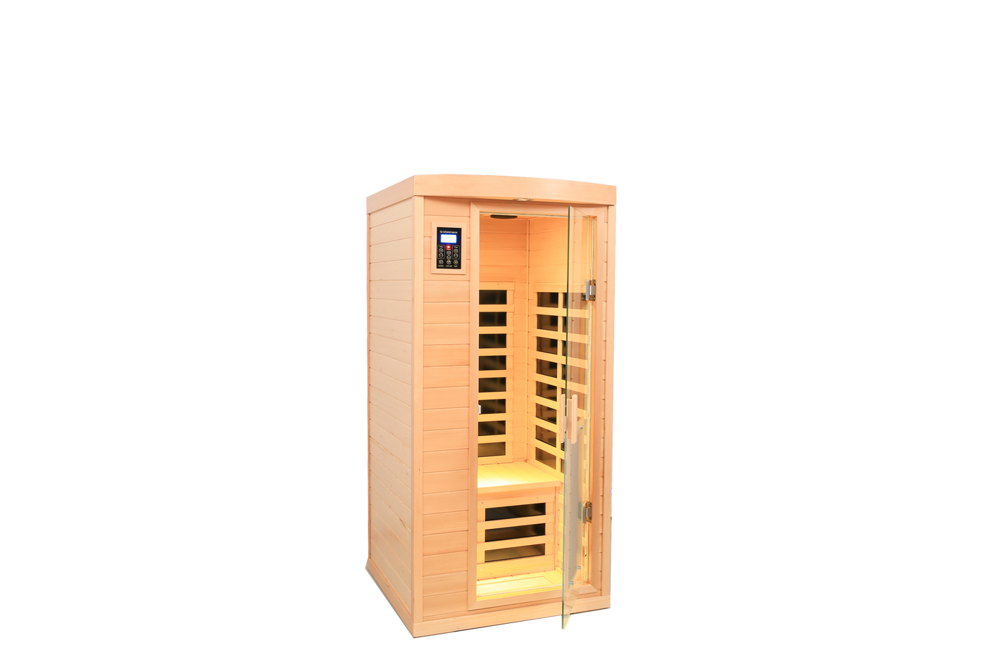 One Person Hemlock Sauna Room