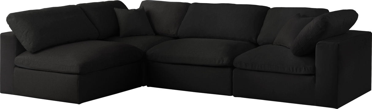 Serene - Modular Sectional - Black - Home Elegance USA