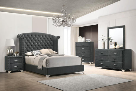 Melody - Tufted Upholstered Bedroom Set - Home Elegance USA
