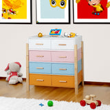 The colorful  free combination cabinet  DRESSER CABINET BAR CABINET, storge cabinet, lockers,Solid woodhandle, can be placed in the living room, bedroom, dining room  color White, blue orange Pink - Home Elegance USA