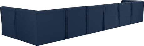 Tuft - Modular Sectional 7 Piece - Navy - Home Elegance USA