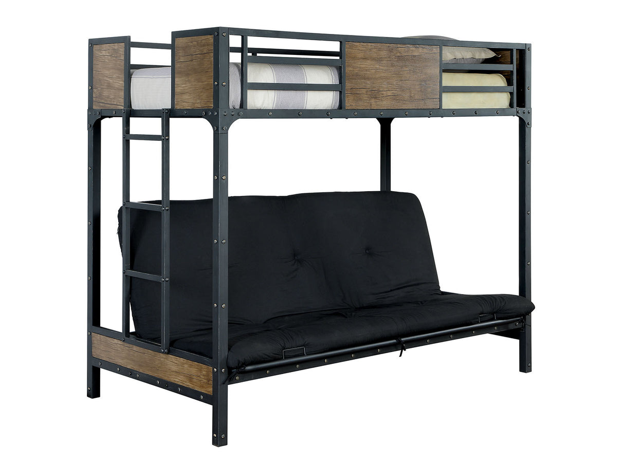 Twin Bed w/ Futon Base