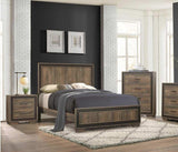 Homelegance - Ellendale 3 Piece Queen Bedroom Set In Dark Ebony - 1695-1-3Set