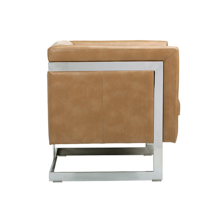 Soho Armchair - Stainless Steel - Home Elegance USA