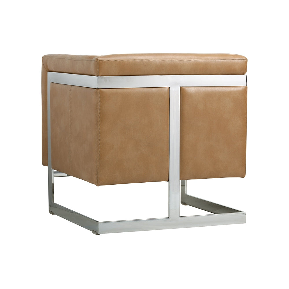 Soho Armchair - Stainless Steel - Home Elegance USA