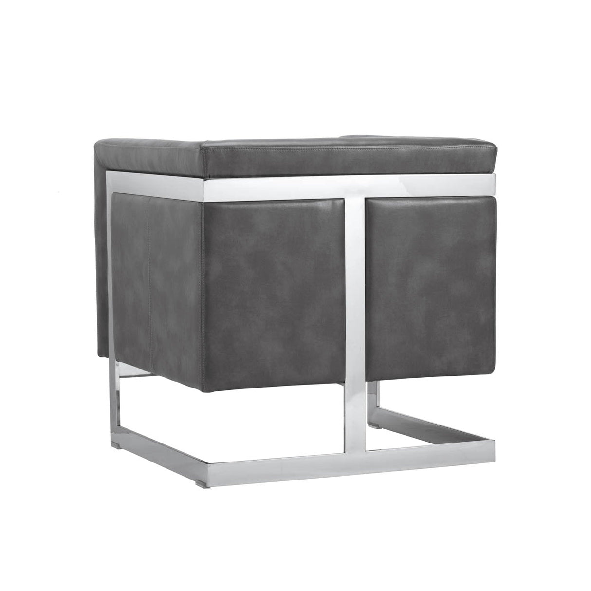 Soho Armchair - Stainless Steel - Home Elegance USA