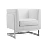 Soho Armchair - Stainless Steel - Home Elegance USA