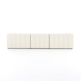 Four Hands Langham Channeled 3 Pc Sectional With Ottoman
