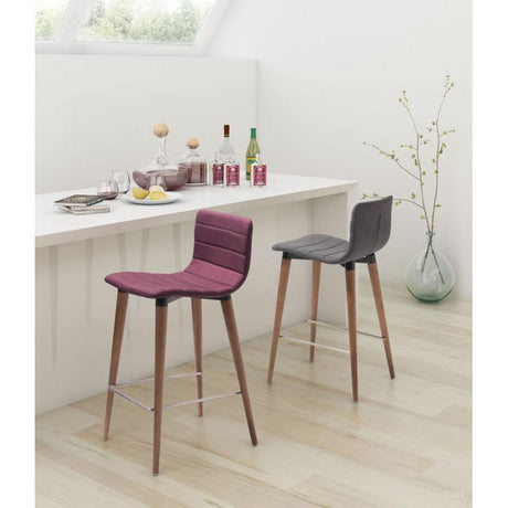 Zuo Jericho Counter Chair - Set Of 2