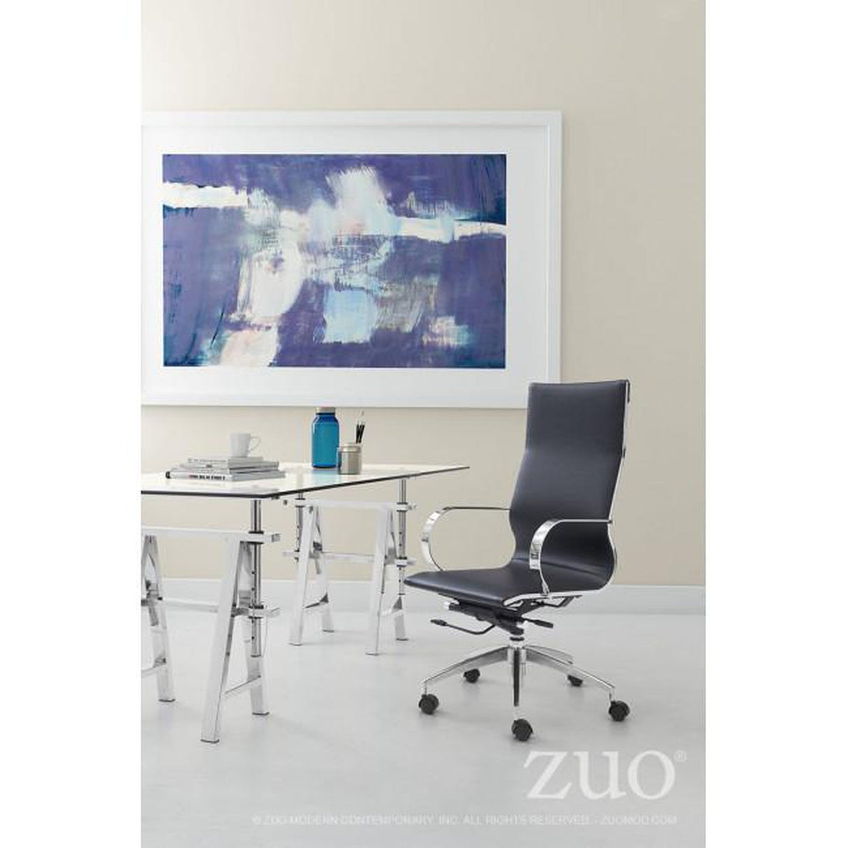 Zuo Glider High Back Office Chair