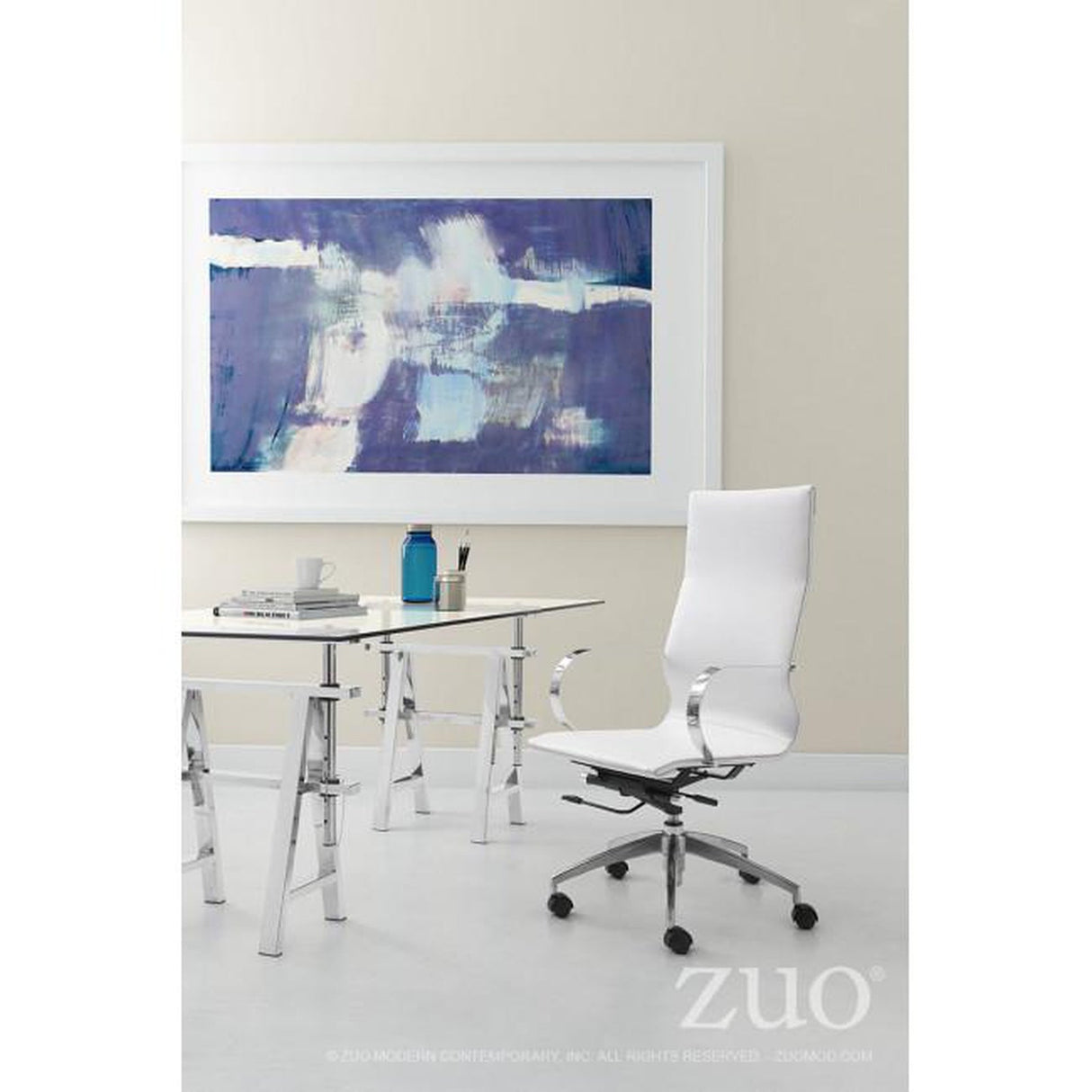 Zuo Glider High Back Office Chair