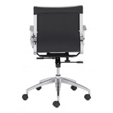 Zuo Glider Low Back Office Chair