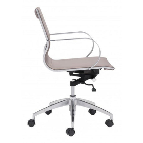 Zuo Glider Low Back Office Chair