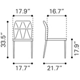 Zuo Revolution Dining Chair - Set Of 4