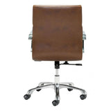 Zuo Ithaca Office Chair Vintage Brown