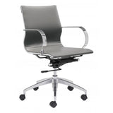 Zuo Glider Low Back Office Chair