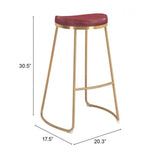 Zuo Bree Barstool - Set Of 2