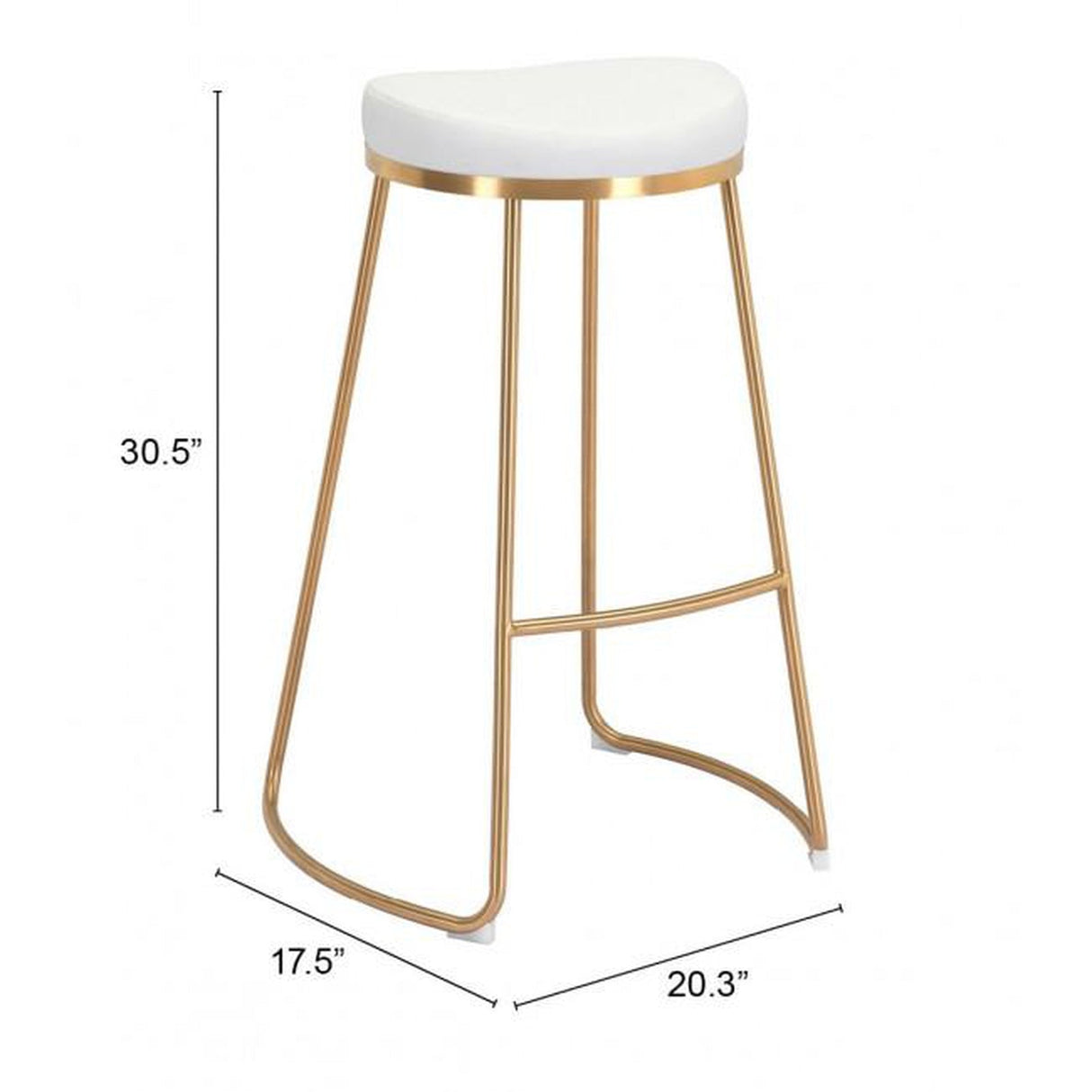 Zuo Bree Barstool - Set Of 2