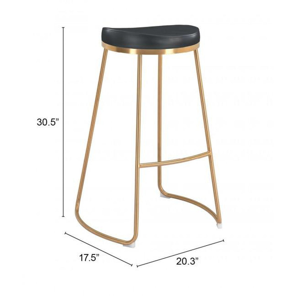 Zuo Bree Barstool - Set Of 2